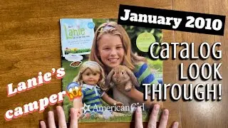 January 2010 American Girl Catalog Look Through!