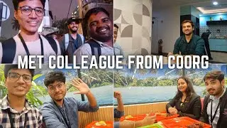 Accenture Office Vlog🎄 | Met Colleague from Coorg, Karnataka | Random Street Fun | Christmas Wishes