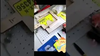 Fly laser 20w 30w fiber laser engraving machine laser mark animal ear tag | Fly laser