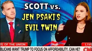 CNN пытается противостоять Тему Псаки Скотту Дженнингсу&hellip; и она тоже проигрывает!