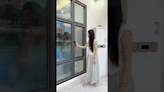 Drift windows do not take up space and are sealed and soundproof #doorandwindow #aluminum