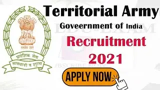 Territorial Army Officer Recruitment 2021 for Civilians | Salary 60,000 | Apply Online 🔥🔥|