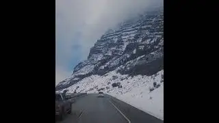 #travel #winter #utah #fyp #snow #wow