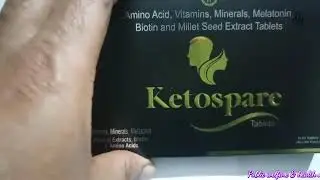 ketospare tablet Amino acid, vitamins , minrals, melatonin , Biotin & millet seed Extract use