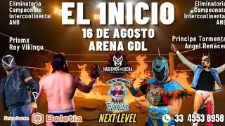 Prixma vs Rey Vikingo vs Pr&iacute;ncipe Tormenta vs G&oacute;lgota vs Angel Renacer ( Lucha Completa ) Arena GDL 