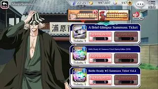 Bleach Brave Souls- New Account, 2 5 Star Tickets
