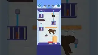 Rescue CAT Level 64 Solution | Rescue Cut | WalkthroughMadeSimple | #Shorts