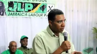 Andrew Holness on the Governments tax package and the need for economic stimulus