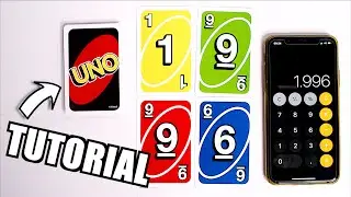 UN GIOCO DI MAGIA CON LE CARTE DA UNO (Tutorial)