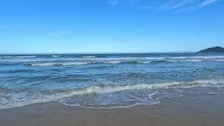 [Brazil Beach Walk] Beach Walk BIG Campeche Beach🌞Florian&oacute;polis, Brazil | 4K
