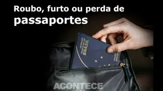 ROUBARAM MEU PASSAPORTE, E AGORA?