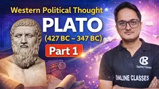 PLATO ll Part 01 ll  Western Political thought ll #ugcnet  #india #upsc