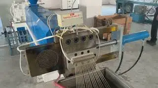 PLASTIC DANA MAKING MACHINE 100kg/hr, PLASTIC GRANULES MAKING PLANT   mo.9426755612