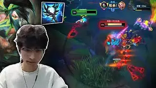 BeiFeng Akali : PERFECT COMBO DELETED ENEMIES BACKLINE - Engsub