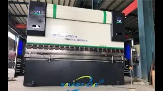 CNC Press Brake 250ton 4100mm 4 axis Holland DA52S Controller, China SMART Hydraulic Press Brake