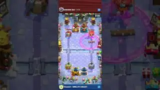 Raged Hog Rider Push Can't Be Stopped and Takes Tower Down Fast! #clashroyale #shorts