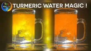 Viral Water Magic Trend with Turmeric | Glowing Water Glass Experiment (No Filter!)