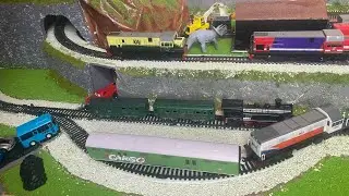 Drama kereta uap tabrak lokomotif cc 201 // KTrain Channel