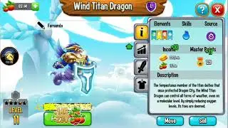 Wind Titan Dragon - Dragon City