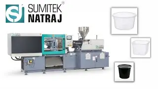 Food container injection moulding machine | plastic injection moulding machine | sumitek natraj