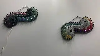 "Ascending" I and II,  Ceramic Synthesizer Duet