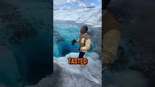 First Time Trying Glacier Water! 🧊💦