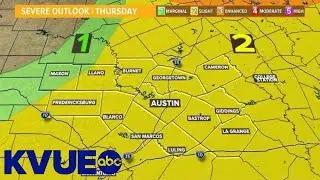 Live weather update: Strong cold front brings severe weather risk | KVUE
