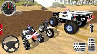 Motor Dirt Police Bike, Quad Bike, Police Monster Truck Impossible OffRoad #1 - Android Gameplay FHD