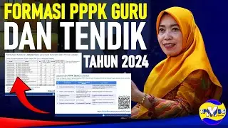 INFO TERBARU !!! SEGERA DIBUKA LENGKAP FORMASI PPPK GURU DAN TENDIK 2024