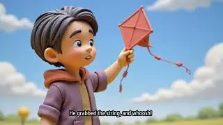 🪁✨ Milo and the Magical Kite Adventure 🌈☀️