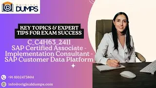 🎯 C_C4H63_2411 Sample Questions & Answers | SAP Customer Data Platform Certification Guide