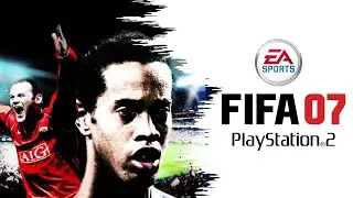 EA SPORTS FIFA 07 Gameplay PlayStation 2 - Barcelona vs Man Utd