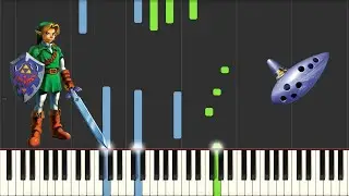 The Legend of Zelda: Temple of Time - Piano Tutorial