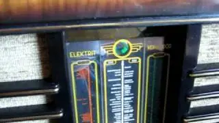 Elektrit Komandor - rare polish radio receiver