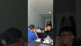 Teaching my son bible verses part 2 📖 (Funny Karen Movie 🤣😂)