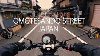 OMOTESANDO STREET TO NARITASAN SHINSHOJI TEMPLE | TRIUMPH SPEED TWIN 900