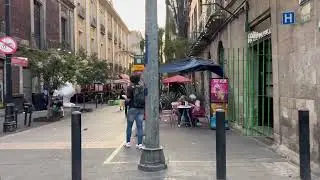 Calle Regina en la Ciudad de M&eacute;xico, caf&eacute; ☕️ Jekemir