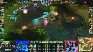 Dragonborns vs Meet Your Makers - Game #2 LCS EU SUMMER PROMOTION