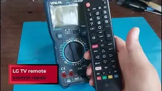 LG TV remote control repair, button not working.