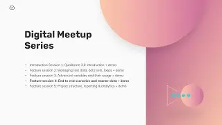 May 7 - Digital Customer Meetup - End to end scenarios and master data - video recording
