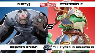 MultiVersus Mayhem 18 Winners Round Bugzvii (Stripe, Superman) vs RetroxWolf (Reindog) MultiVersus T