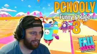 PCHOOLY FALL GUYS ULTIMATE FUNNY MEGA RAGE COMPILATION #3