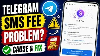 How to Fix Telegram SMS Fee Problem (2026) | Telegram SMS Fee Fix. Easy solution 