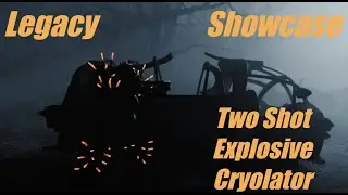 Fallout 76 Legacy Weapon Showcase Two Shot Explosive Cryolator