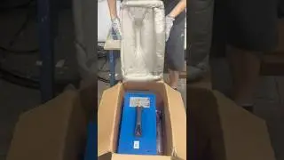 Welding machine foam packing method caulking buffer shock
