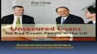 Bad credit unsecured loans