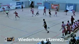 Handballregeln: Einzelschiedsrichter (3.Liga), Laufwege