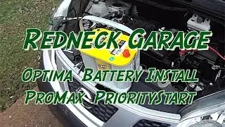 Installing an Optima Battery and a Promax Priority Start on THE NV200
