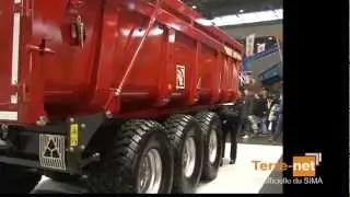 SIMA 2013 : Remorque Gilibert - Solide sur ses appuis