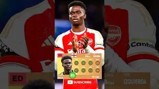 Arsenal Top 5 players in DLS 24 🤩🔥 #dls #dls24 #arsenal  #dreamleaguesoccer #shorts